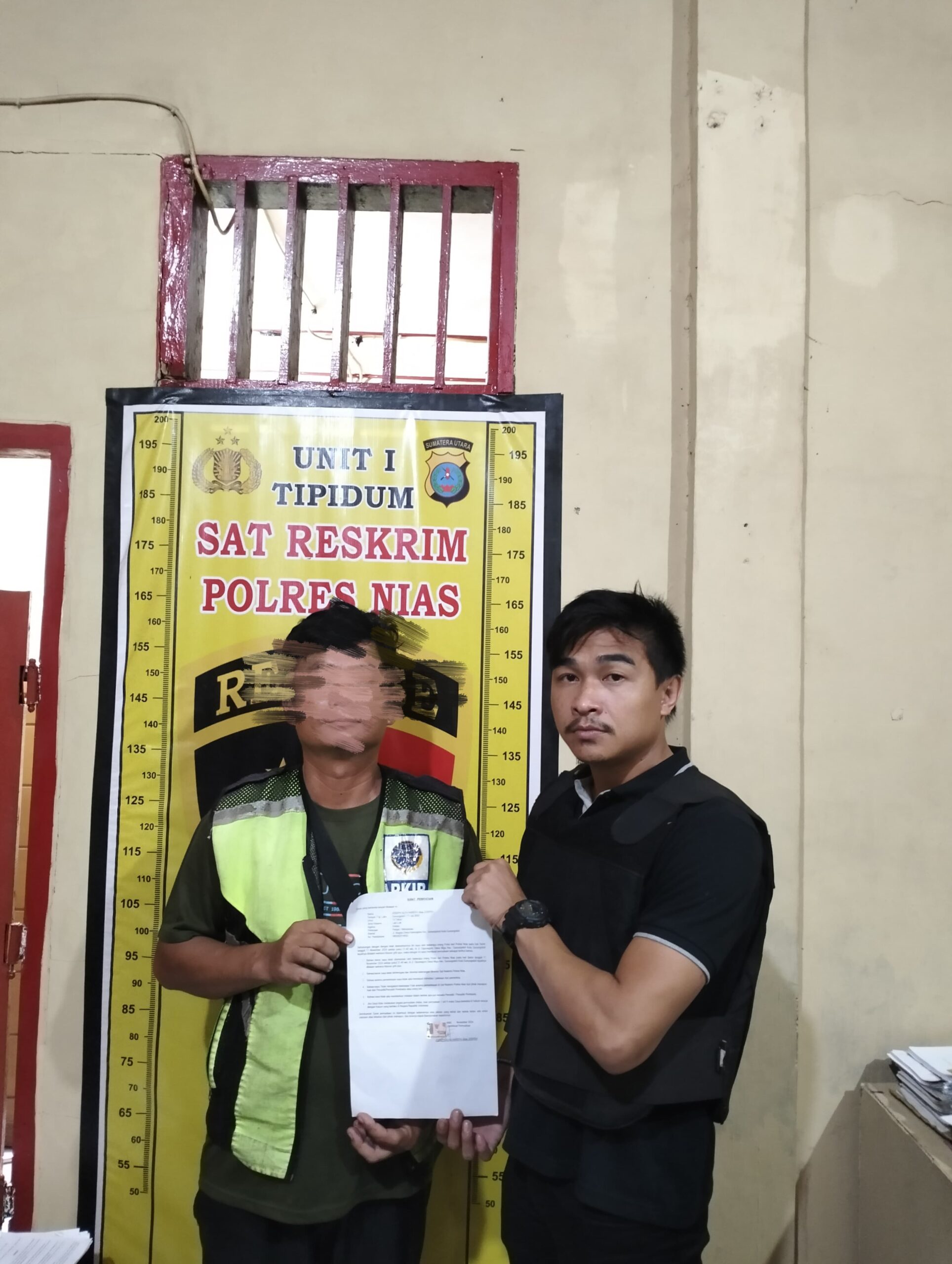 Polres Nias Amankan Juru Parkir Liar dalam Operasi Pekat Toba 2025