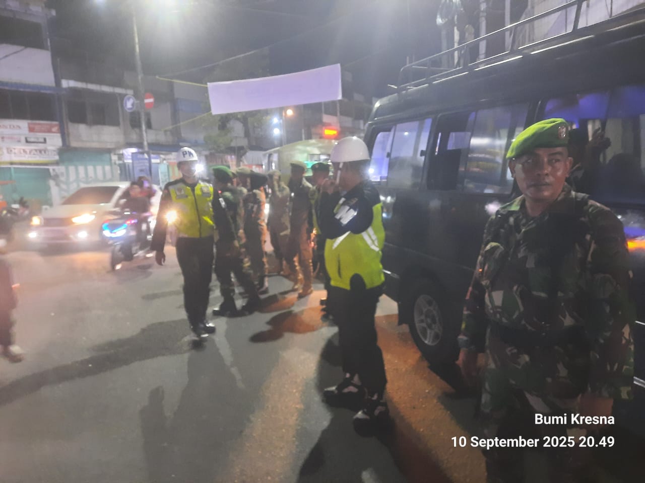 Polres Asahan Gelar Patroli Skala Besar Bersama TNI dan Instansi Terkait Ciptakan Situasi Kondusif