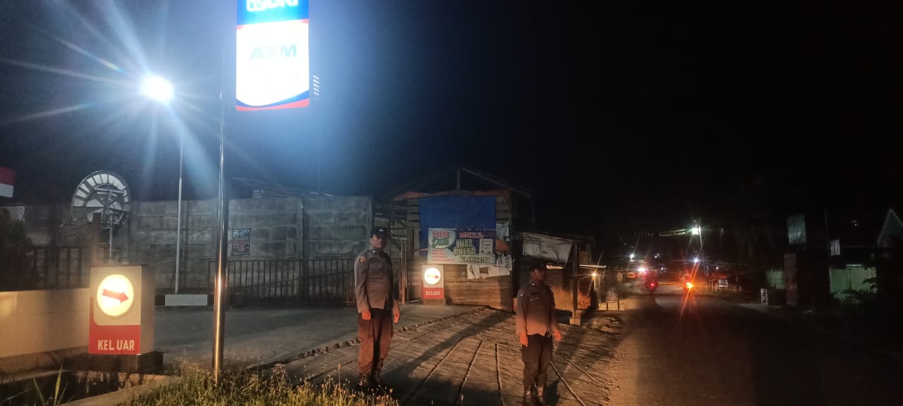 Polsek Sei Kepayang Gelar Patroli Blue Light Cegah Geng Motor dan 3C