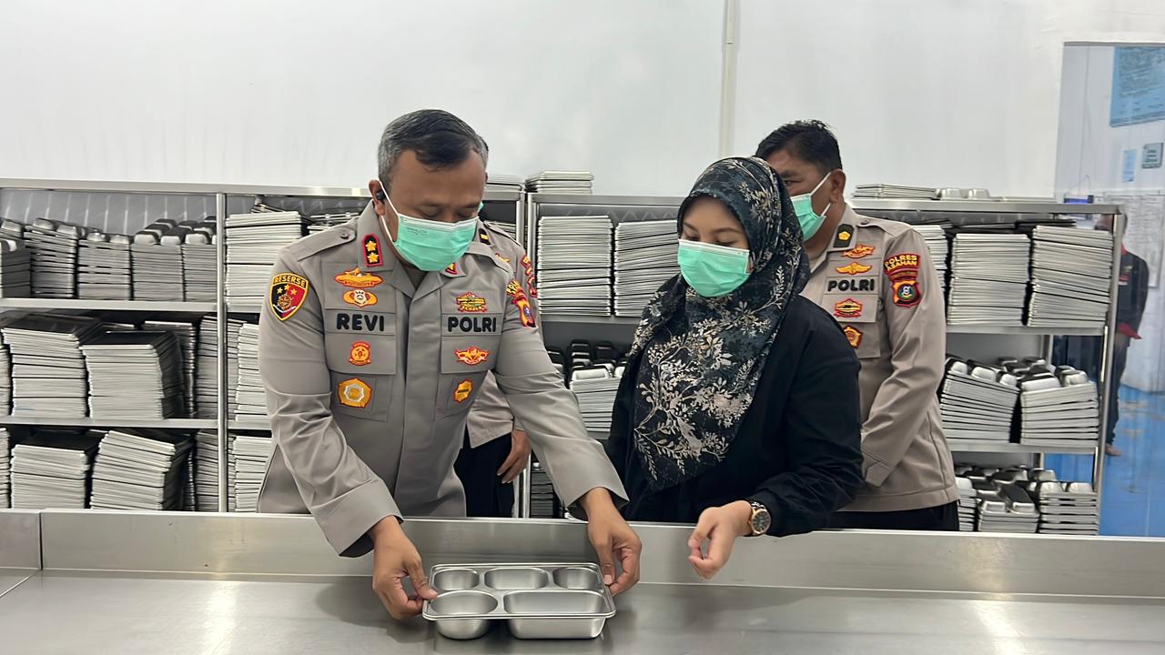 Kapolres Asahan Tinjau Dapur SPPG 1, Pastikan Pelayanan Berjalan Optimal